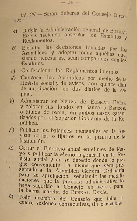 estatutos 1912.15