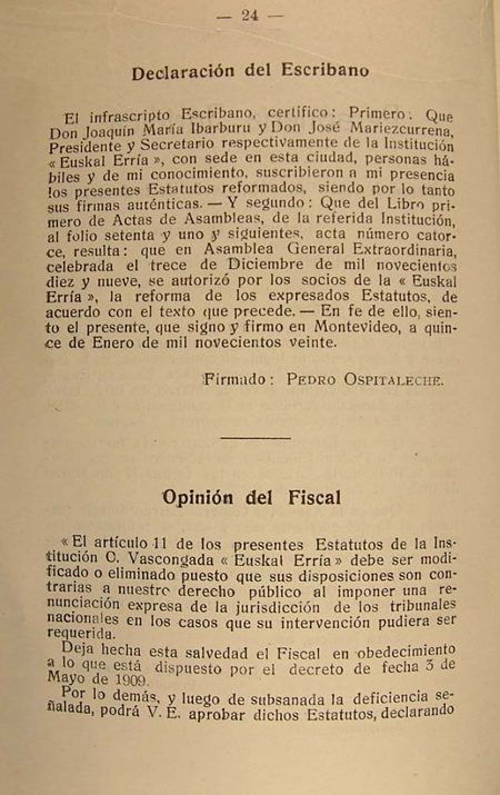 estatutos 1912.25